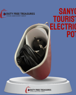 SANYO Tourist Electric Pot | Travel Kettle | Camping | Dual Voltage (120 & 240V)